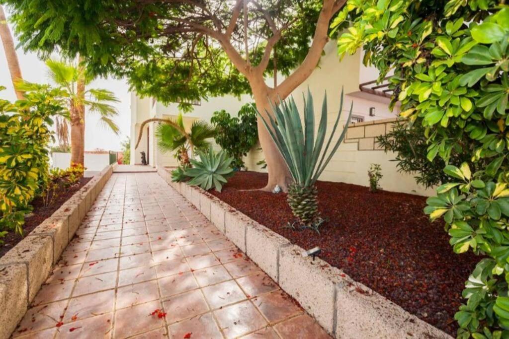 Private Pool 'Villa Vibe Tenerife' Sunset & Ocean View Chayofa Exteriör bild