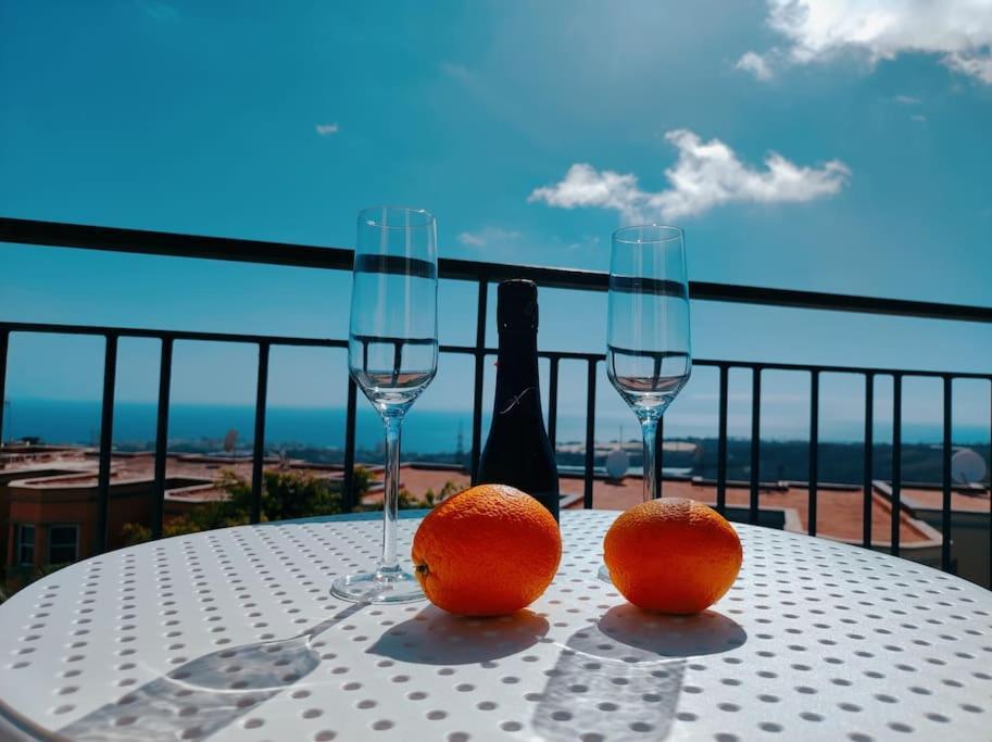 Private Pool 'Villa Vibe Tenerife' Sunset & Ocean View Chayofa Exteriör bild