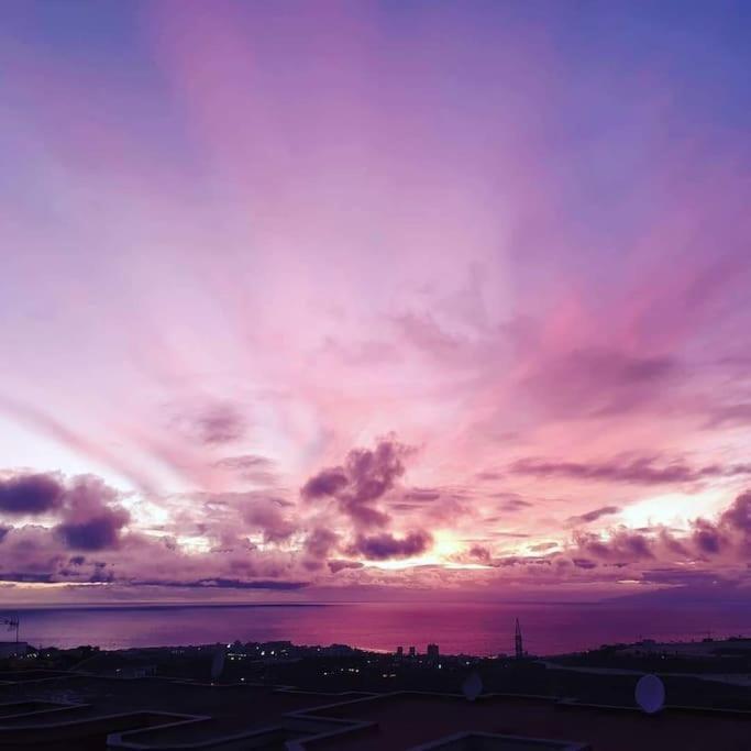 Private Pool 'Villa Vibe Tenerife' Sunset & Ocean View Chayofa Exteriör bild